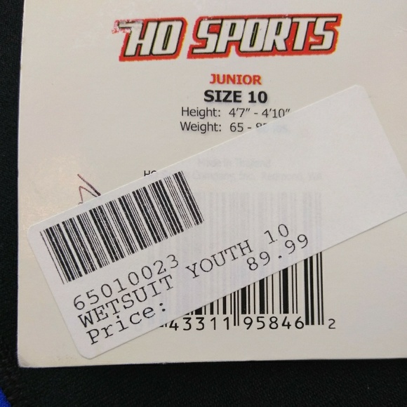 Ho Sports junior size 10 wetsuit MSRP $90 - Picture 8 of 8